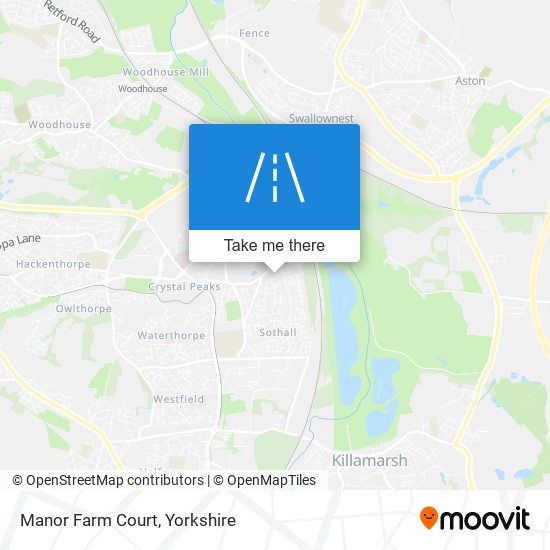 Manor Farm Court map
