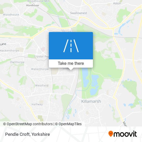 Pendle Croft map