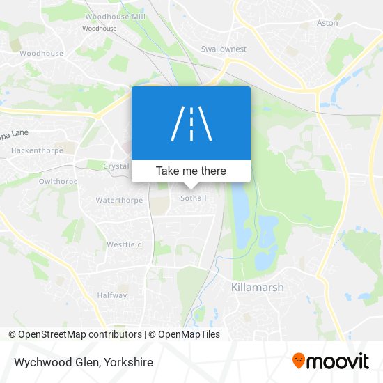 Wychwood Glen map