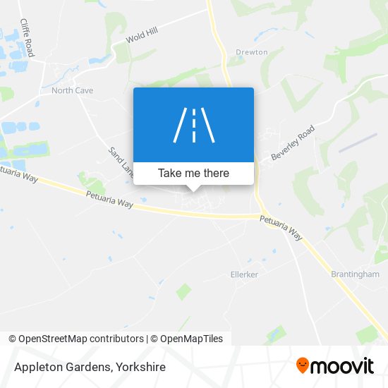 Appleton Gardens map