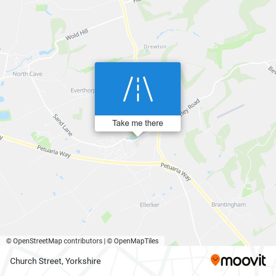 Church Street map