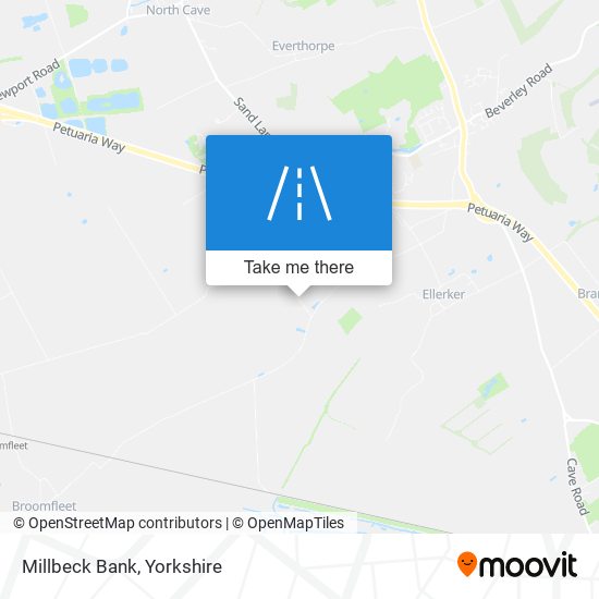 Millbeck Bank map