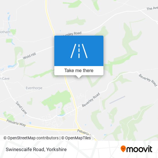 Swinescaife Road map