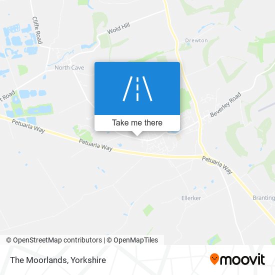 The Moorlands map