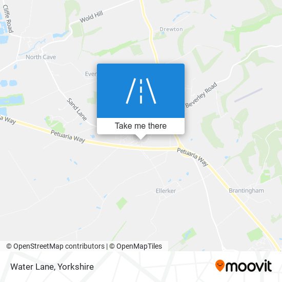 Water Lane map