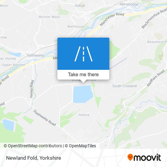 Newland Fold map
