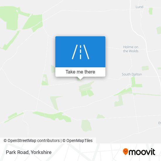 Park Road map