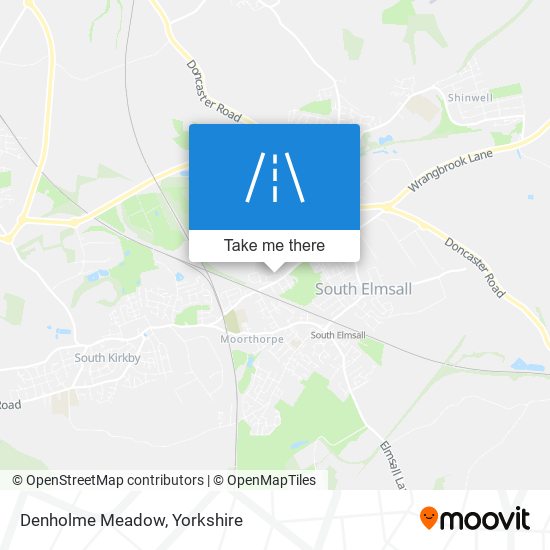 Denholme Meadow map