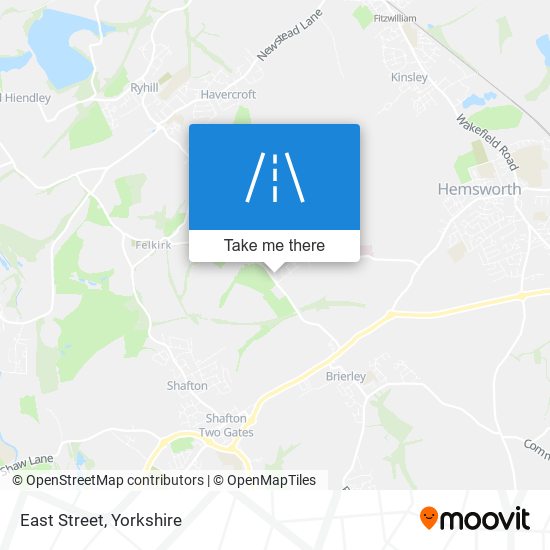 East Street map