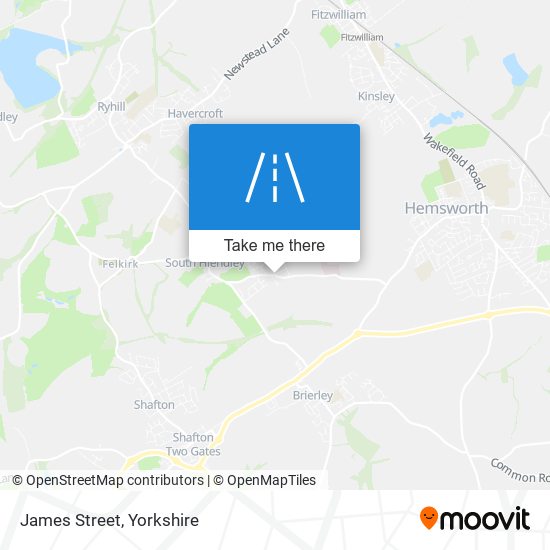 James Street map