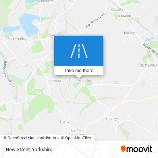 New Street map