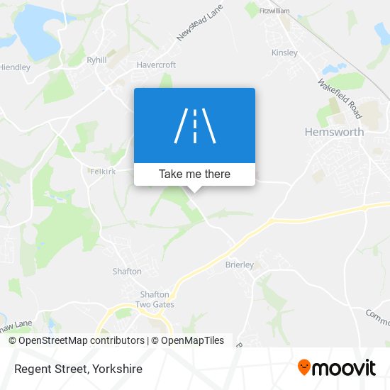 Regent Street map
