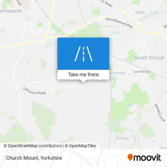 Church Mount map