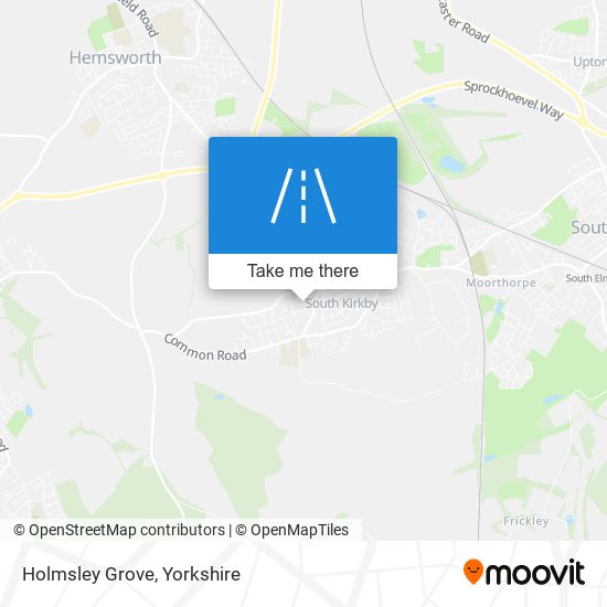 Holmsley Grove map