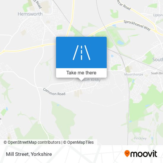Mill Street map