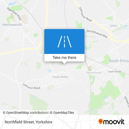 Northfield Street map