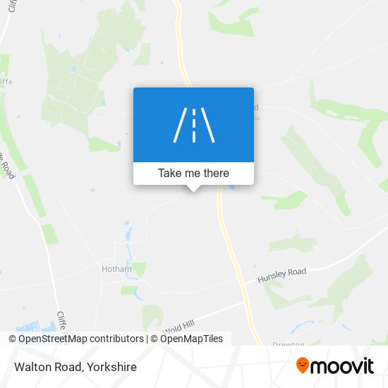Walton Road map