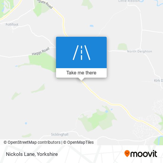 Nickols Lane map