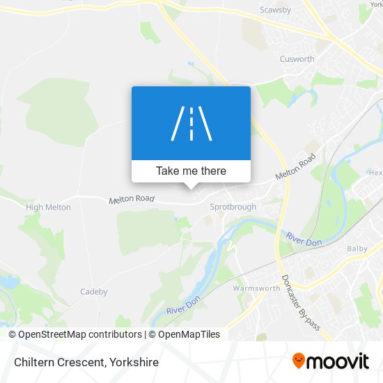 Chiltern Crescent map