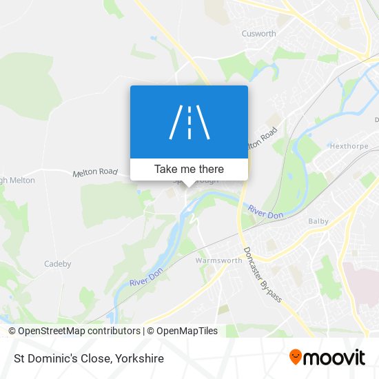 St Dominic's Close map