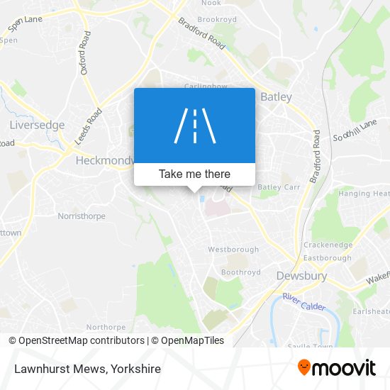 Lawnhurst Mews map