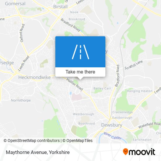 Maythorne Avenue map