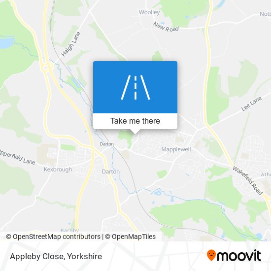 Appleby Close map