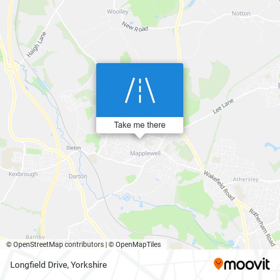 Longfield Drive map