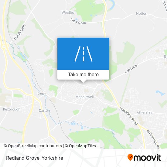 Redland Grove map