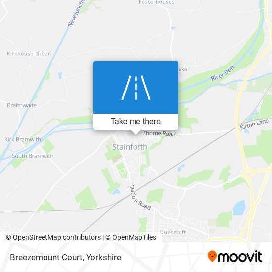 Breezemount Court map