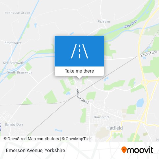 Emerson Avenue map