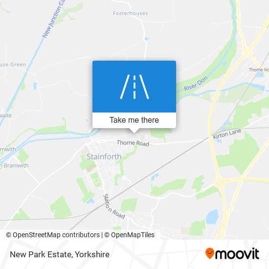 New Park Estate map