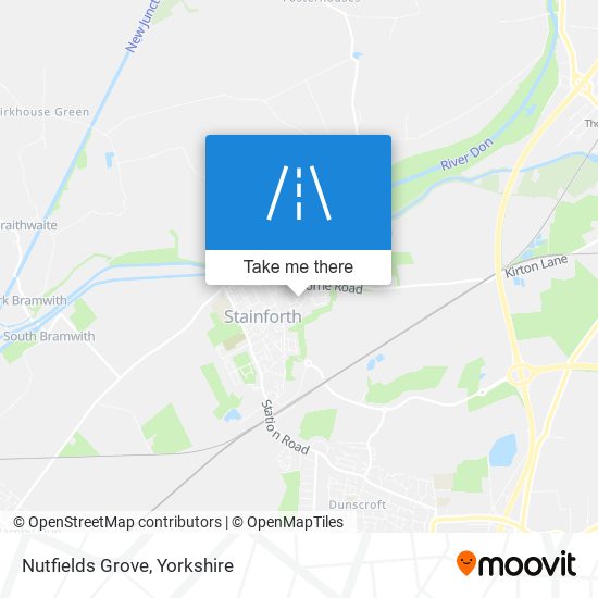 Nutfields Grove map