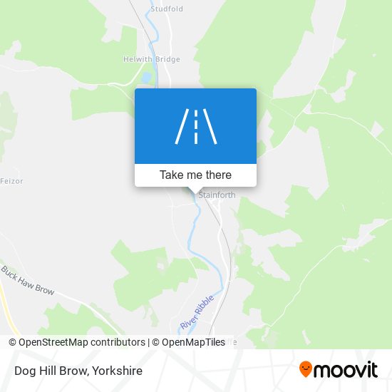 Dog Hill Brow map