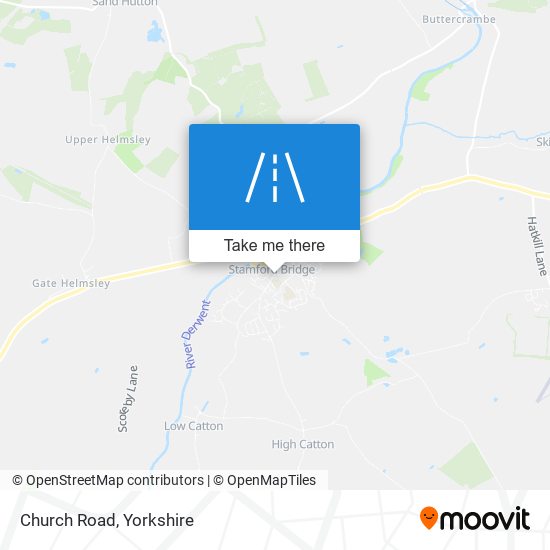 Church Road map