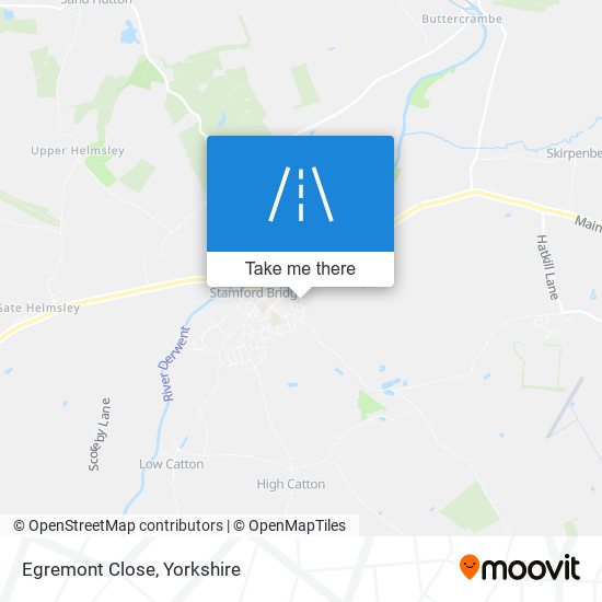 Egremont Close map