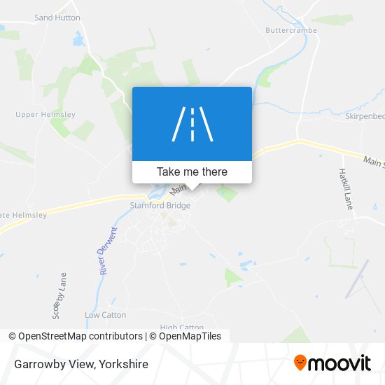 Garrowby View map