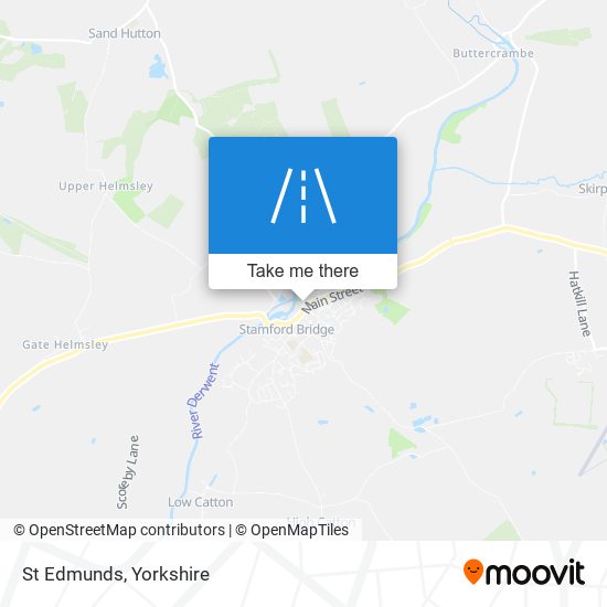 St Edmunds map