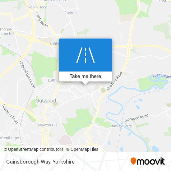 Gainsborough Way map