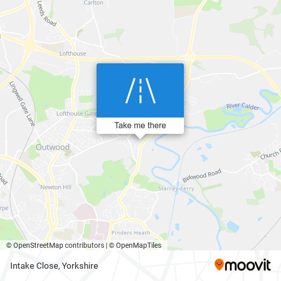 Intake Close map
