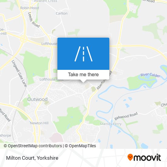 Milton Court map