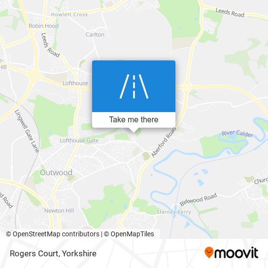 Rogers Court map