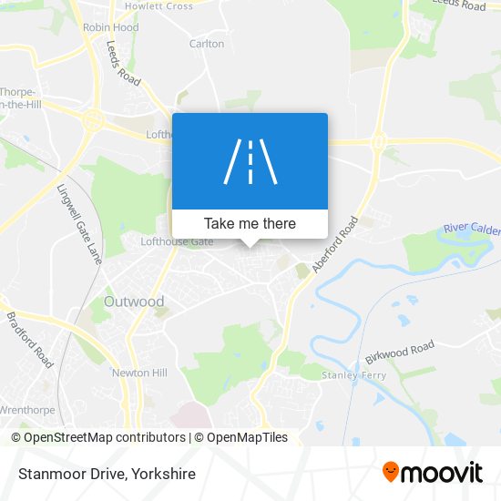 Stanmoor Drive map