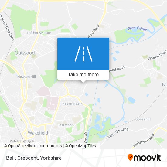 Balk Crescent map
