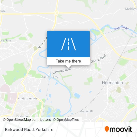 Birkwood Road map