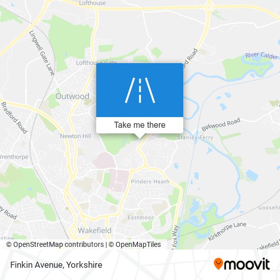 Finkin Avenue map