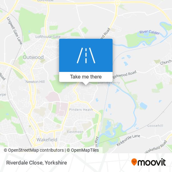 Riverdale Close map