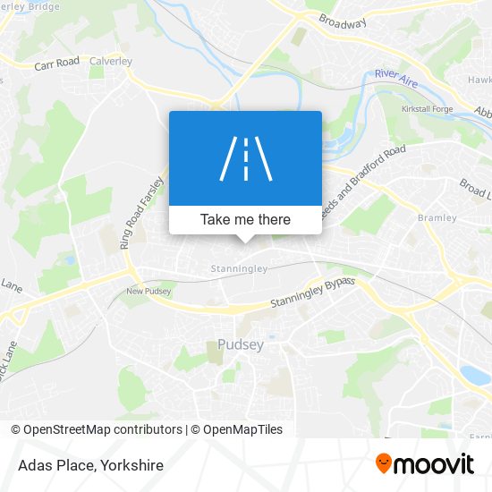Adas Place map