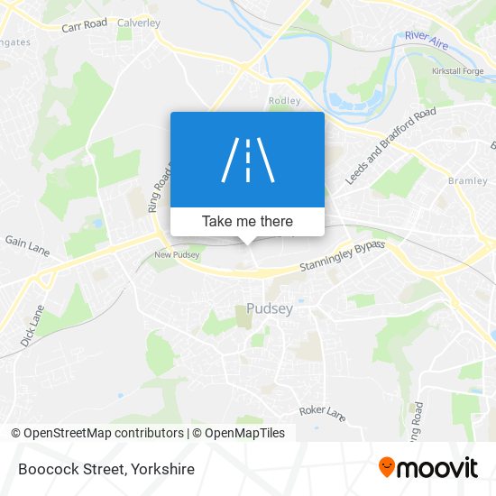 Boocock Street map