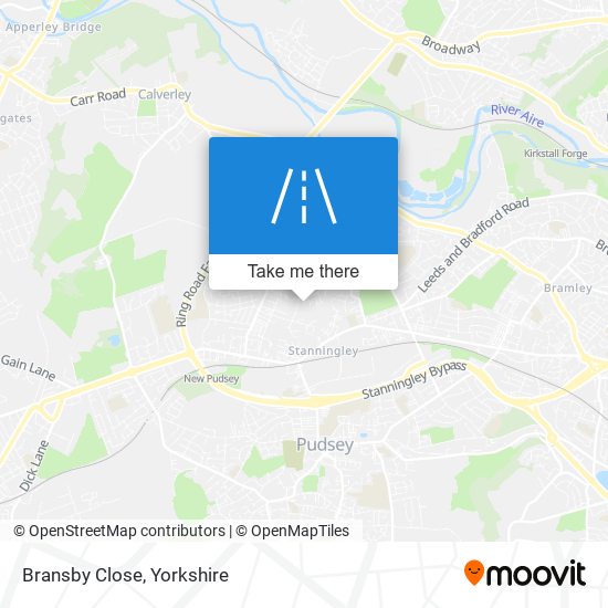 Bransby Close map